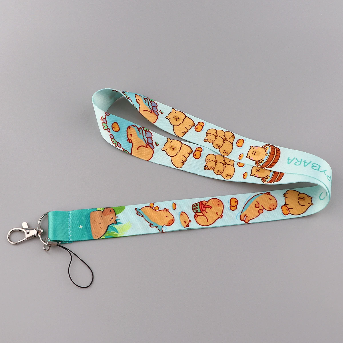 Charming Capybara Lanyard