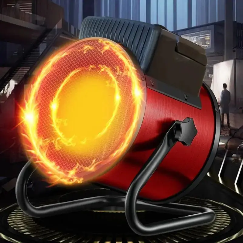 Portable Electric Heater Power 2000W 3000W Thermostat Air Warmer Radiator Room Fast Heat Overheat Protection With