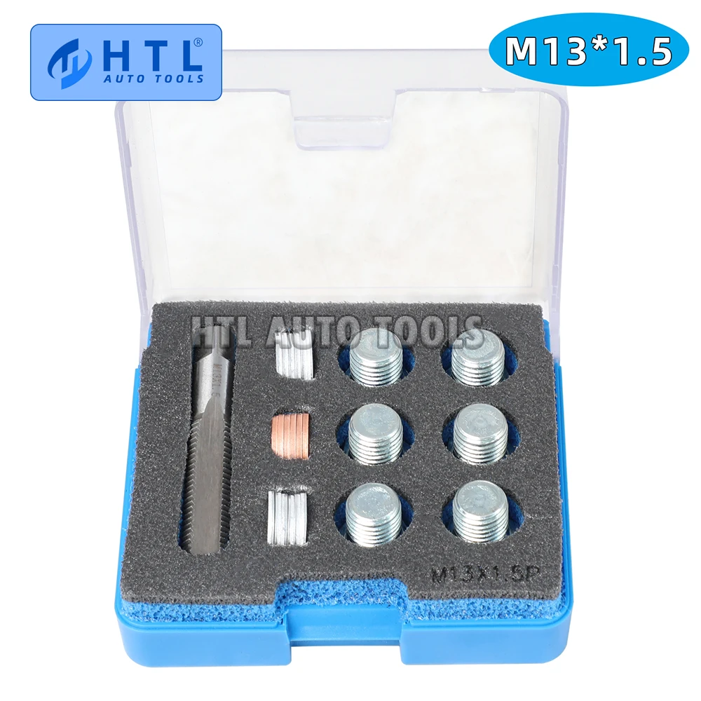 M13 x 1.25 to M22 x 1.5mm (pitch) Tap & Oil Drain Plug Screws Repair Bolt Select M13 M15 M17 M20 M22 thread repair tool kit