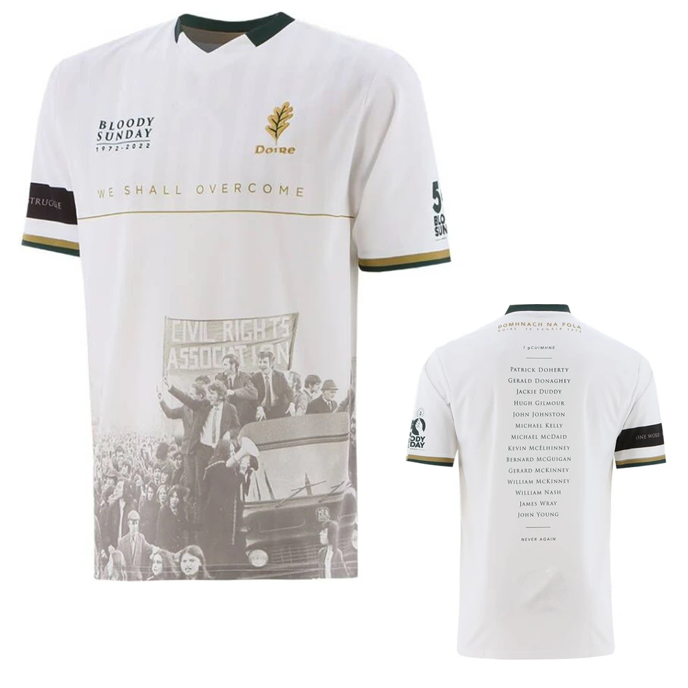 New 1916 Commemoration Jersey White 1916 IRELAND Michael