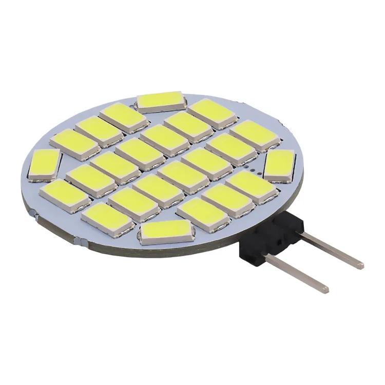 Description Picture 6 of itemAC12V 24V LED G4 Round Spotlight Bulb 5W 5730 24leds No Flicker Range Hood Lights Replace 20W Halogen Lamp 3000K/4000K/6000K