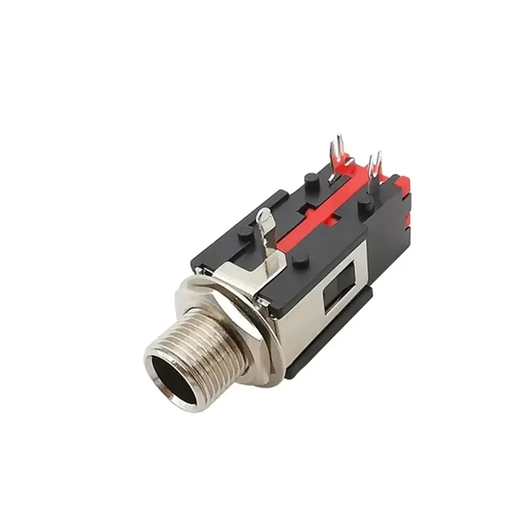 Premium 6.35mm Audio Connector with Thread Lock System