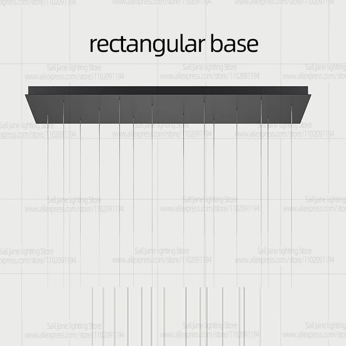 rectangular base