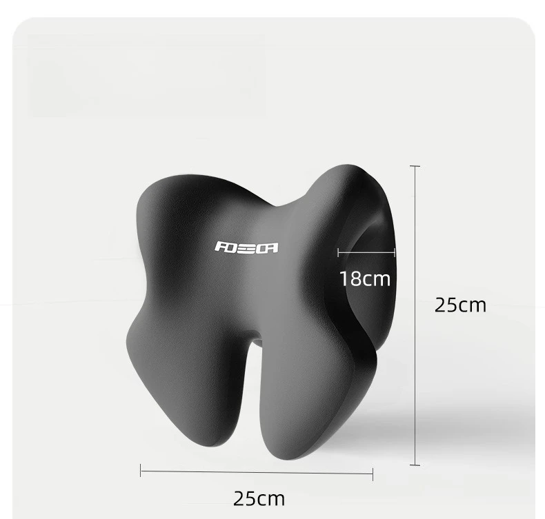 Memory Foam Office Chair Head Support Pillow for Computer Chairs Adjustable Headrest Nap Pillow for Sleeping & Working Removable