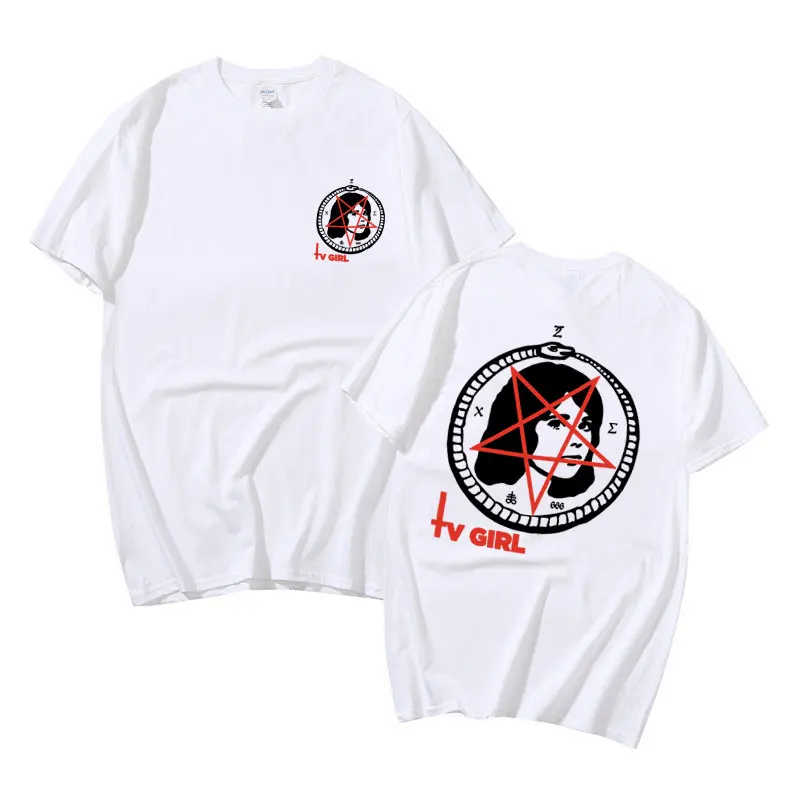 

Singer Tv Girl French Exit Music Album Print Tshirt Streetwear Unisex 100% Cotton T-shirt Men Fashion Vintage Oversized T Shirts