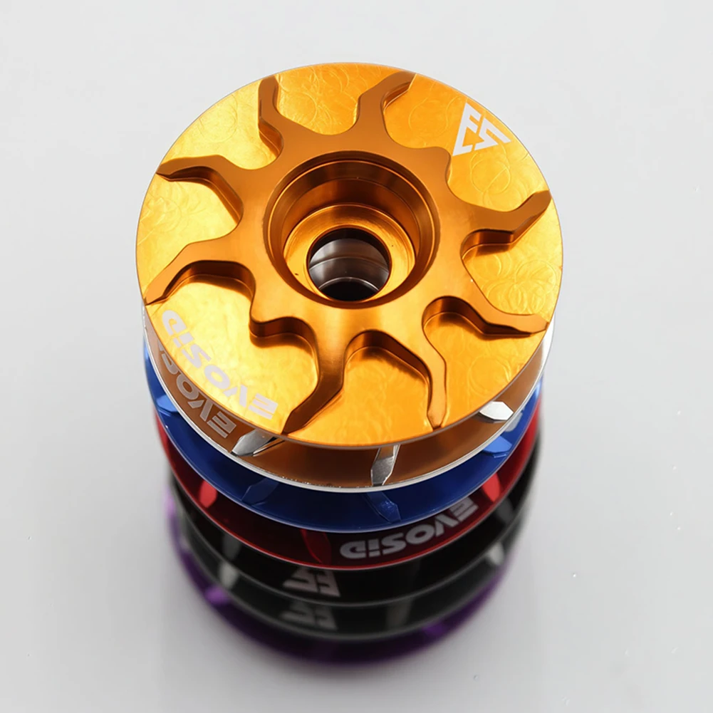 Bicycle Headset Cap MTB Road Bike Stem Headset Top Cap Cover Bicycle Stem Top Cap for Fork Head Tube Cycling Accessories