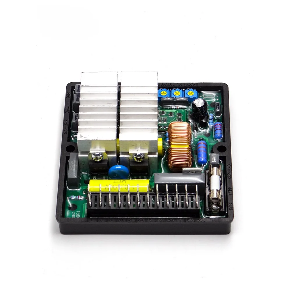 3상 발전기 AVR SR7-2 SR7 200KW 디젤 발전기용 자동 전압 조정기