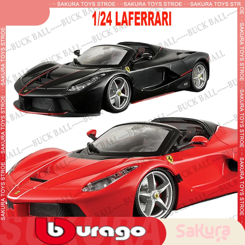 

1/24 Scale Bburago Laferrari Convertible Racing Sports Car Collectble Laferrari Car Toys Models Ferrari Alloy Diecast Model Gift