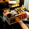 Clear Large Makeup Holder Eyeshadow Palette Storage Organizer Cosmetic Stand Multifunctional Lipstick Storage Box 1