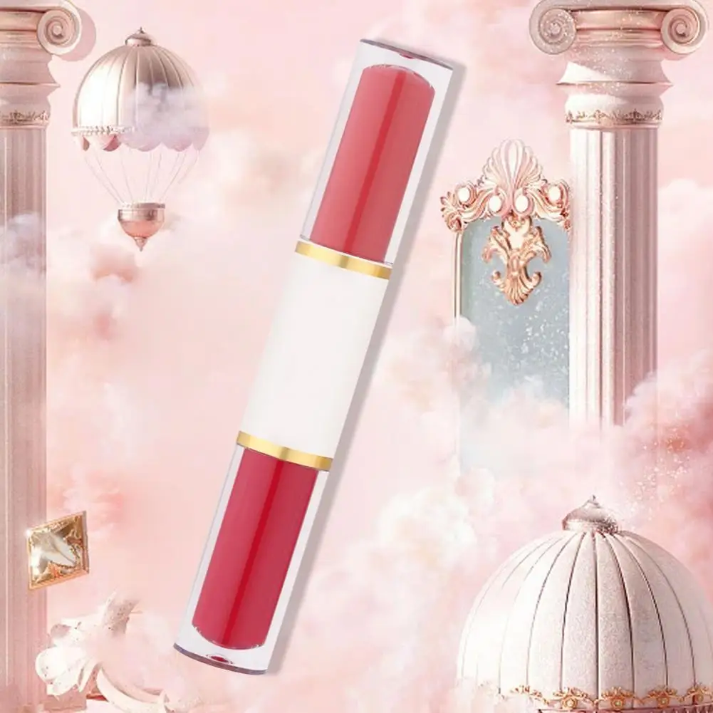 

4ml Matte Lip Gloss Healthy Water Resistant Beauty Lip Gloss Lacquer Non-stick Cup Long Lasting Women Lipstick