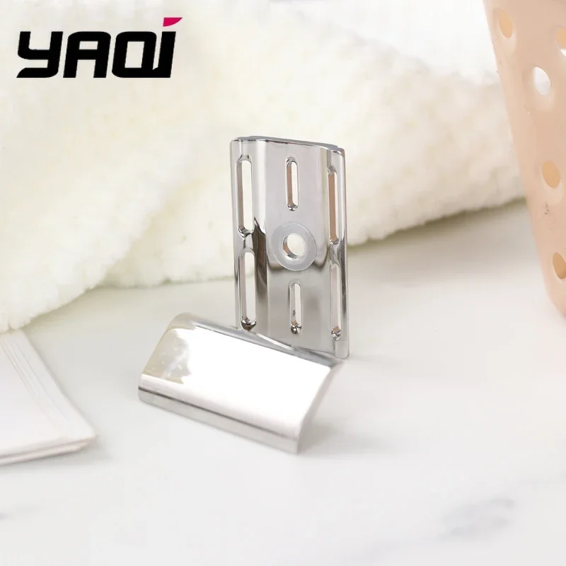 YAQI 고스트 90SB 316 스테인리스 스틸 광택 안전 면도기 헤드(0.90mm 블레이드 간격)