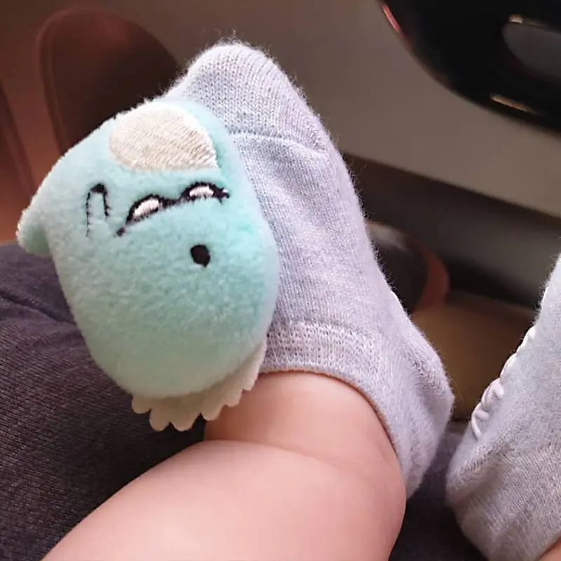 Description Picture 6 of itemCartoon Animal Baby Socks Girls Boys Slippers Newborn Accessories Toddlers Anti Slip Floor Socks Kids Gift Children Clothes