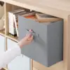 4 PCS Cube Storage Boxes 38*33*33cm Foldable Fabric with Handles Collapsible for Home Office Nursery Organiser - Clothes Basket 1