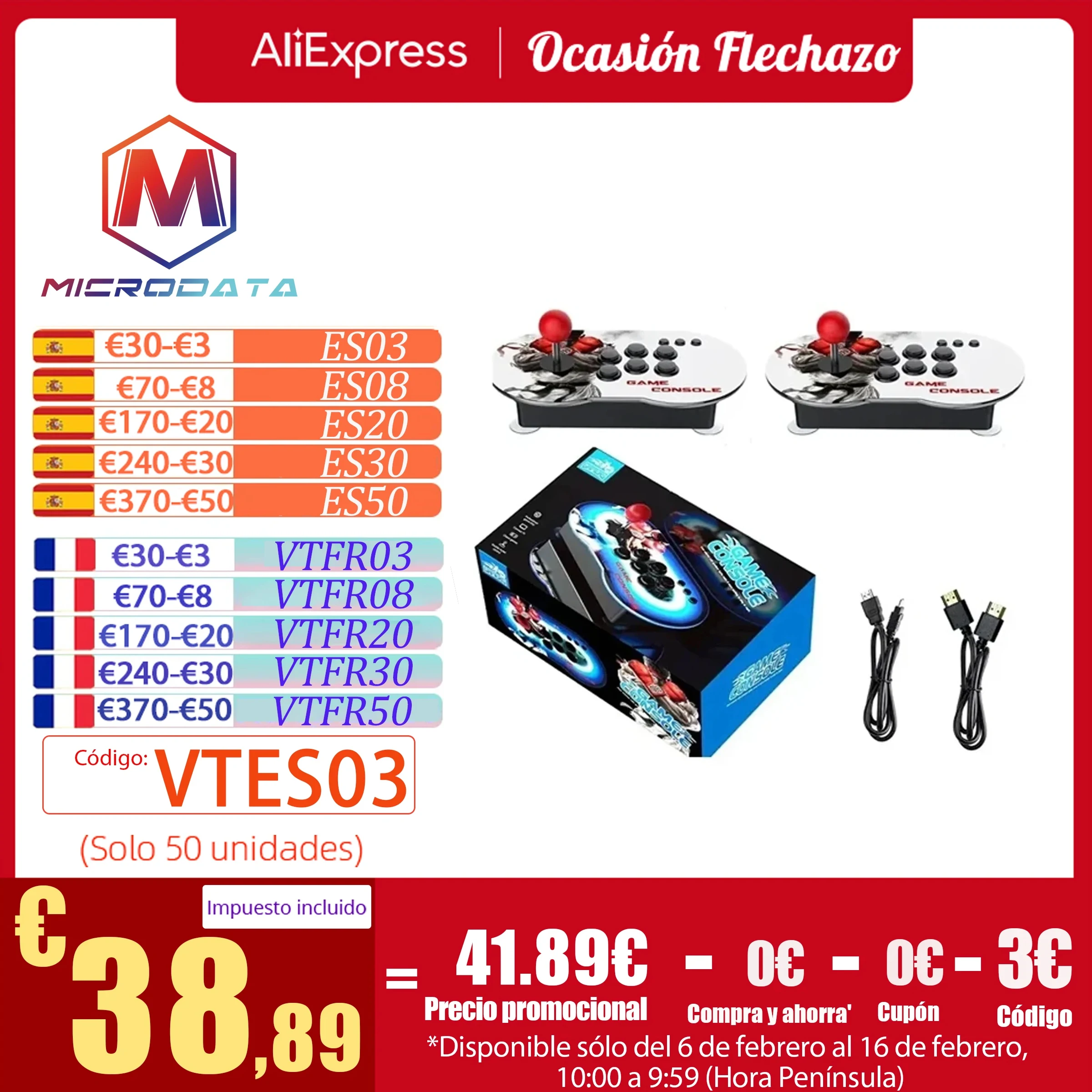 Mt6 Retro Console Per Videogiochi Joystick Retro Classic Videogioco Ps1 Double Battle Wireless Controller Console Arcade Game,15000