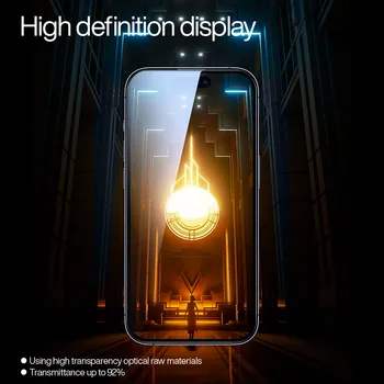 SmartDevil Screen Protector for iPhone 15 Pro Max 15 15 Plus Tempered Glass 14 11 12 13 Mini X XS XR Non-full Cover Front Film 2