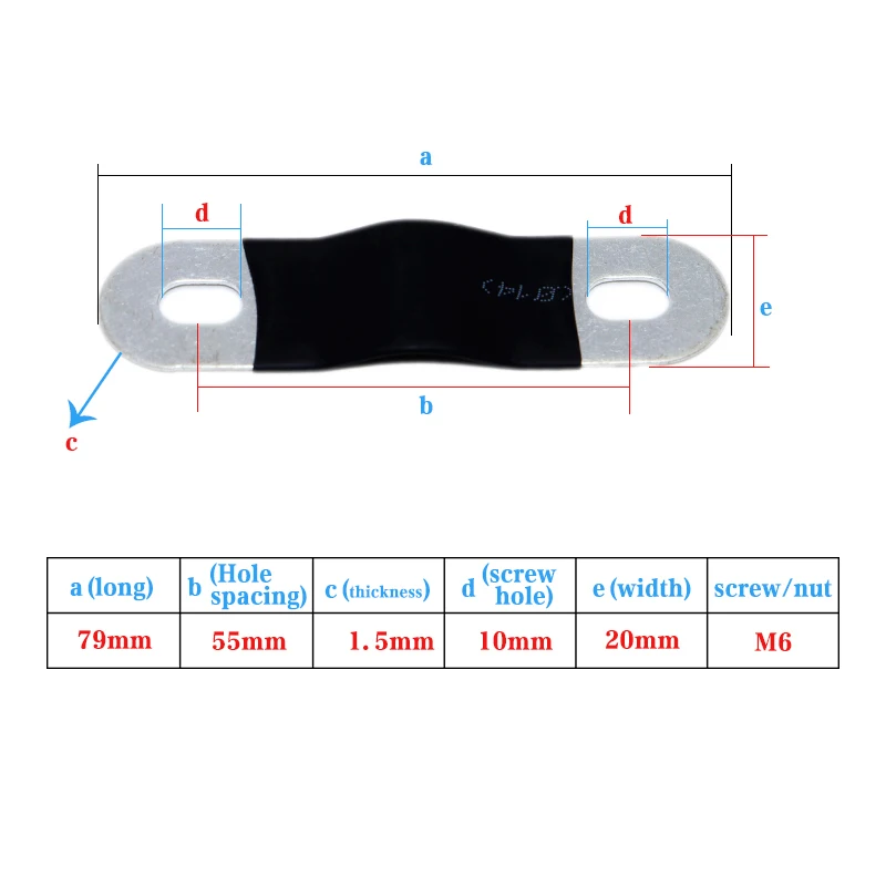 Placa de Níquel Cobre Puro Busbars Lifepo4 Bateria de Lítio para 3.2v 90ah 100ah 102ah 200ah 202ah Baterias Cobre Peça de Conexão - Image 5
