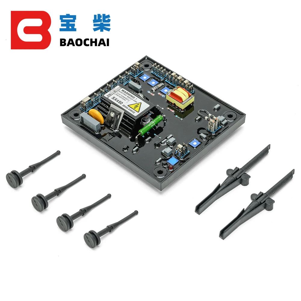 새로운 SX450 MX350 AVR 브러시리스 발전기 전압 조정기 범용 발전기 전자 보드