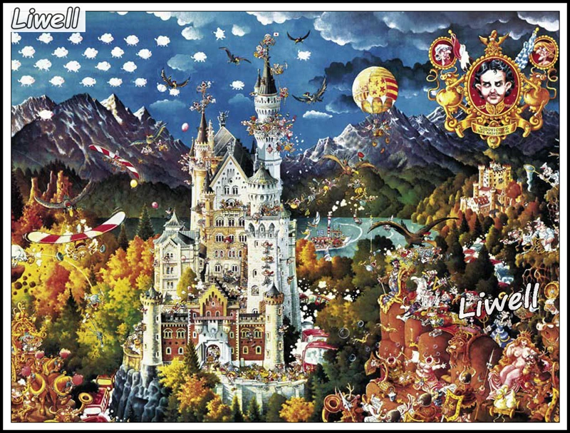 ダイヤモンドアートクラブ Castle Neuschwanstein Castle Neuschwanstein – Diamond Art Club