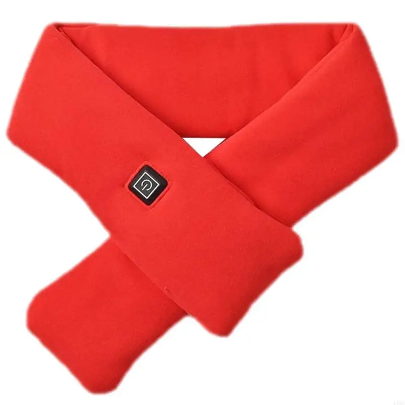 448C Winter USB Electric Heating Scarf Adjust Temperature Scarves Neck Warm Shawl