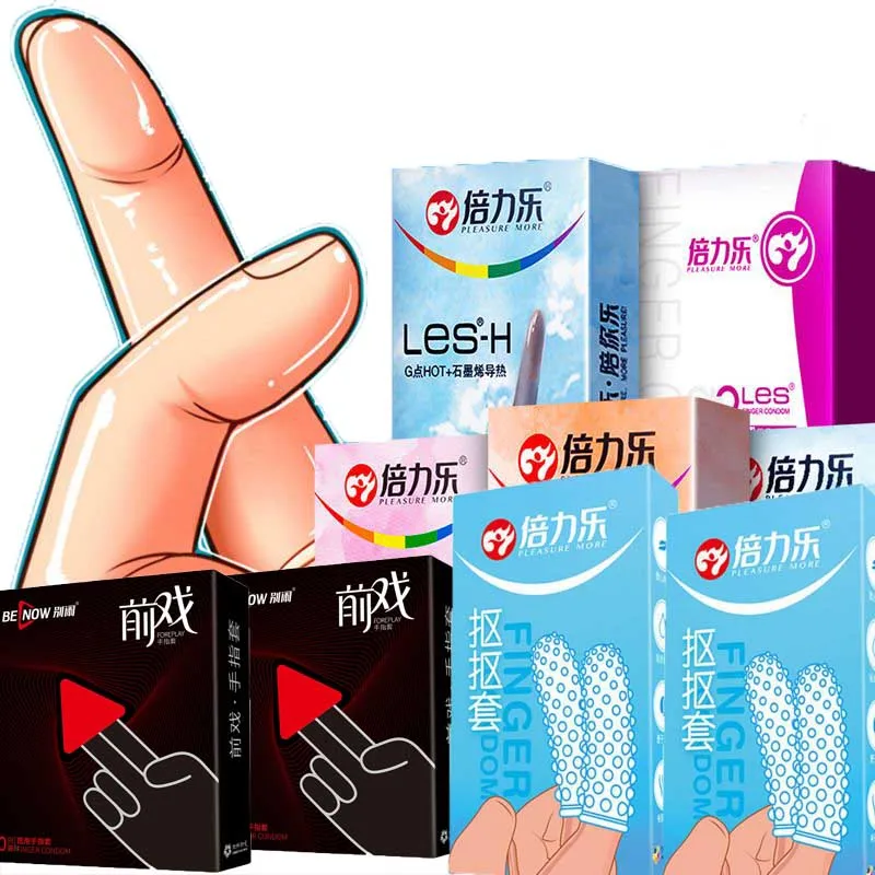 Sicherer Penis Ärmel Finger Kondome hohe Elastizität Orgasmus Prostata g Punkt Anal Vagin Stimulation Erwachsenen Produkt Verzögerung Sexspielzeug