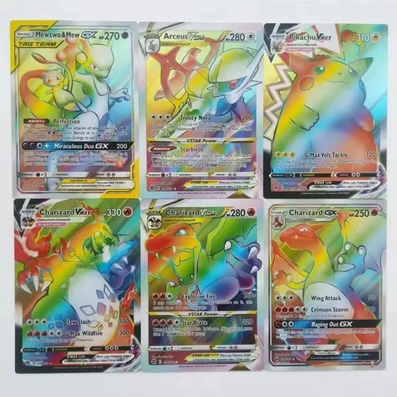 Oversized Pokemon 12Pcs Jumbo Letters Card Vmax Vstar GX Arceus Pikachu Charizard Super Shiny Rare Card Birthday Giftcollector - AliExpress 26 Oversized Pokemon 12Pcs Jumbo Letters Card Vmax Vstar GX Arceus Pikachu Charizard Super Shiny Rare Card Birthday Giftcollector - AliExpress 26