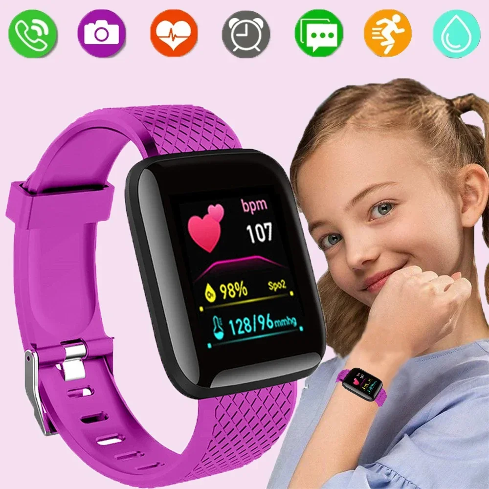 

Kids Smart Watch Waterproof Fitness Sport LED Digital Watches for Children Boys Girls Students Fitness Tracker Smartwatch