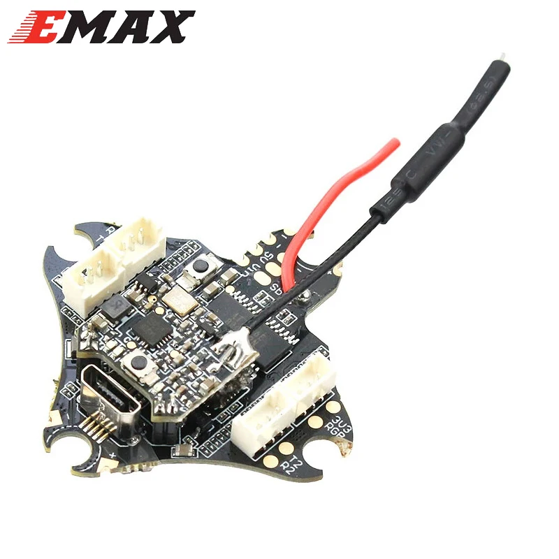 

Материнская плата Emax AIO F4 Контроллер полета 5A бесщеточный ESC SPI/Frsky D8 Крошечный приемник для Tinyhawk III FPV гоночного дрона