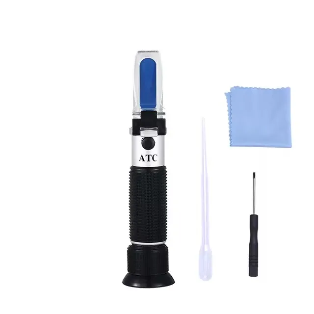 Handheld Alcohol Refractometer 0-80% ATC Spirits Tester