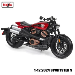 Exquisite Harley Davidson Road King Special Die - Cast Motorcycle Collectible (2024 SPORTSTER S)