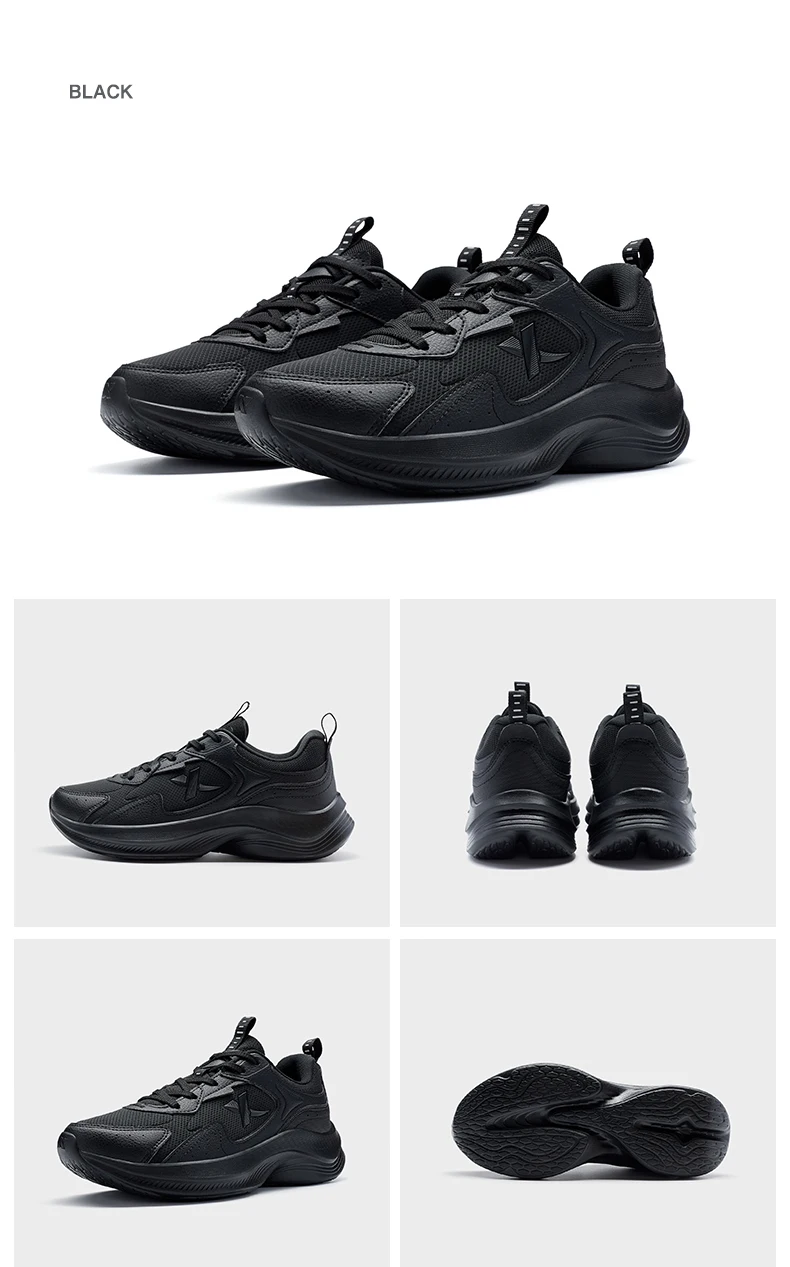 Xtep احذية الجري النساء عدم الانزلاق أحذية ناعمة خفيفة الوزن تنفس توسيد التدريب المرأة أحذية رياضية 877418110023