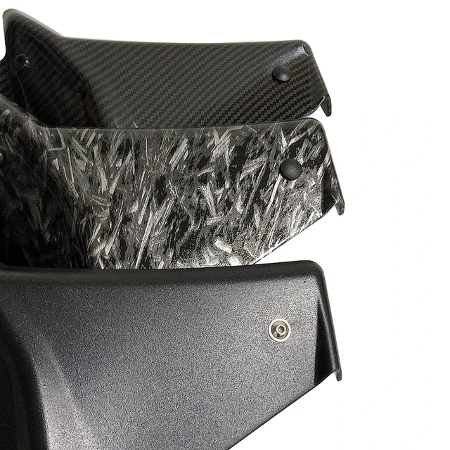 Spoiler Anteriore Per Honda CB750 Hornet 2023-2024 - Nero Assoluto, Design Sportivo - Foto 2