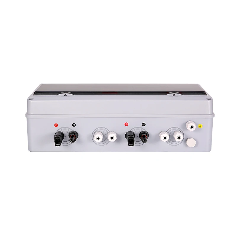 Solar photovoltaic PV Combiner Box Surge Lightning Protection Outdoor Waterproof 2 input 2 out DC 1000V IP65 Distributor