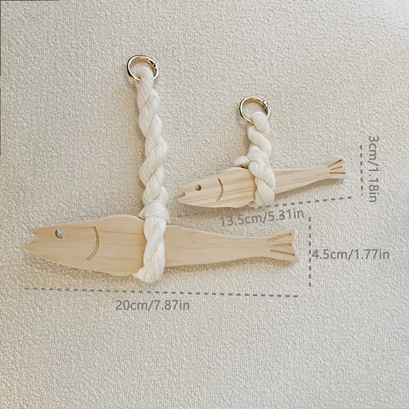 Fish Car Ornament Pollack Wall Art Hangable Wooden Door Pendant Doorbell Hangable For Wall Door Wall Art Door Decoration 6