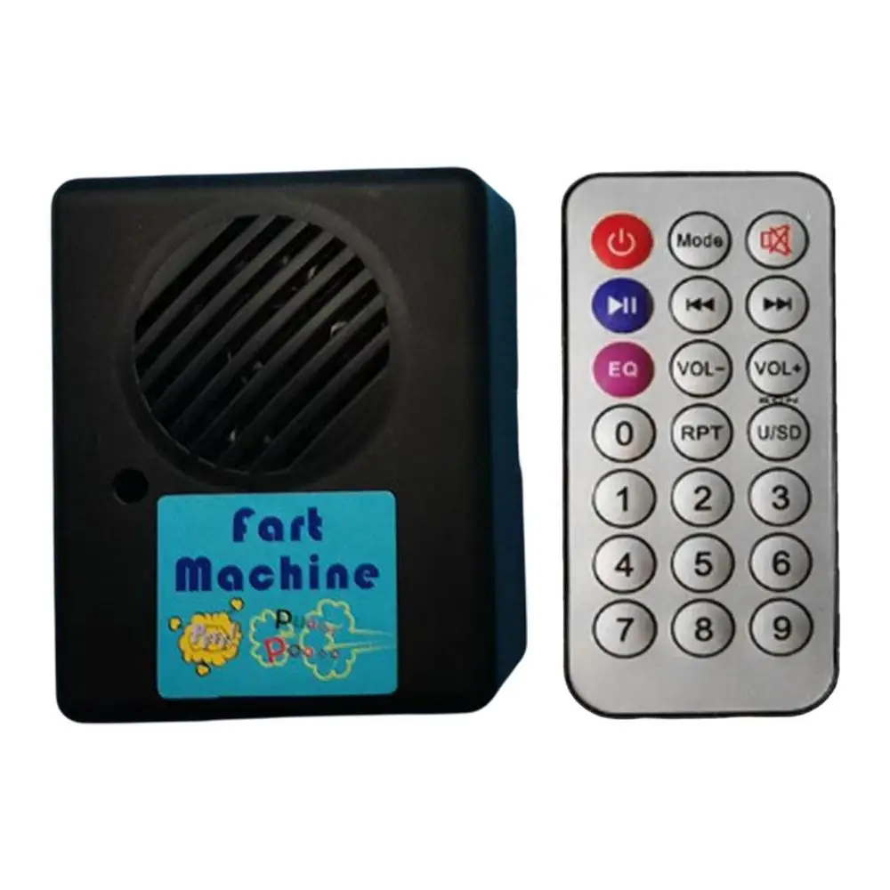Fart Machine Portable Funny Gag Sound Machine Toy Wireless Controlled Farting Prank Toys For Party Performance Funny Gag Gift