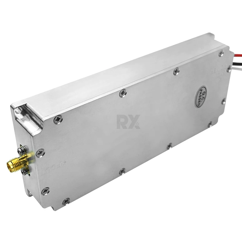 50W Drone RF Module Power Amplifier UAV FPV Lora GaN Transistor Circulator Protection SMA Connector