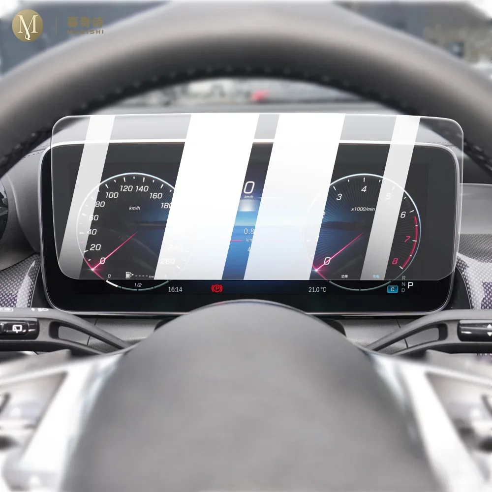 Per Mercedes-Benz Glc X254 2023 Car Interior Car Interior Console Radio Display Lcd Schermo Antigraffio Tempera Glass Protect