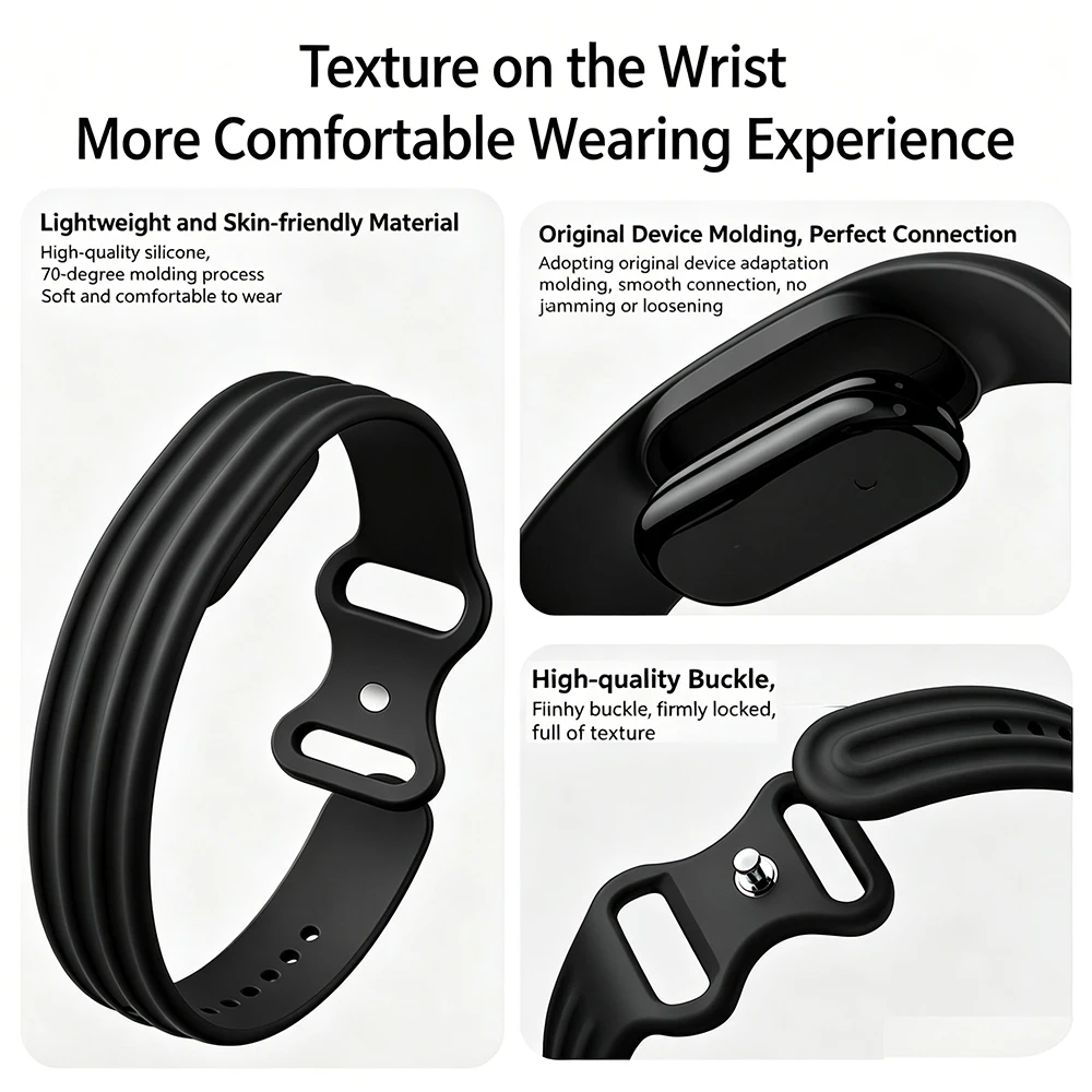 Google Fitbit Air용 교체용 액티브 시계 스트랩 실리콘 스트랩 팔찌 시계 밴드 Fitbit Air 액세서리용 Correa 밴드