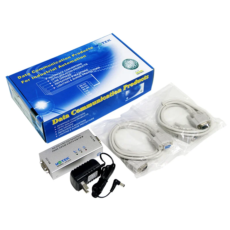 Uotek Industrial Grau Rs232 Bits de Sinal Completo Isolado Conversor Rs232 Adaptador Ut-2112 Conector Isolamento - Imagem 5