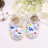 Casual Cute Cartoon Dinosaur Print Slip On Loafer Shoes For Baby Boys, Lightweight Non-slip Walking Shoes For Daily Party Wear, 1