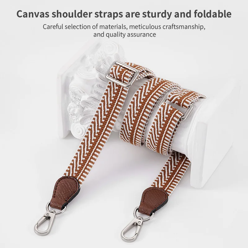 HAVREDELUXE Long Bag Strap Short Handle Small Bag Refitted Adjustable Bag Belt Free Stamping Messenger Backpack Belt