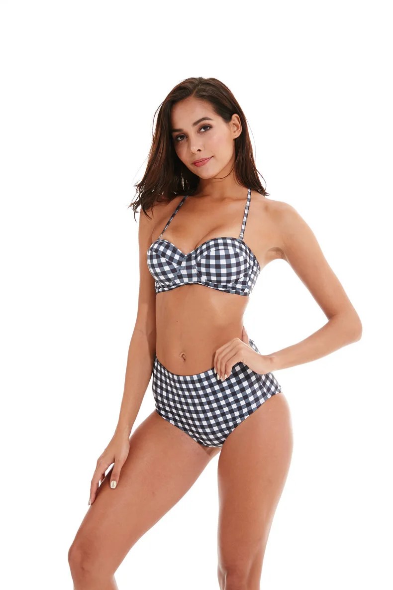 2023 Summer New Bikinis Women Padded Push-up Bikini Set Beach Swimsuit Bathing Suit Swimwear Beachwear Womens