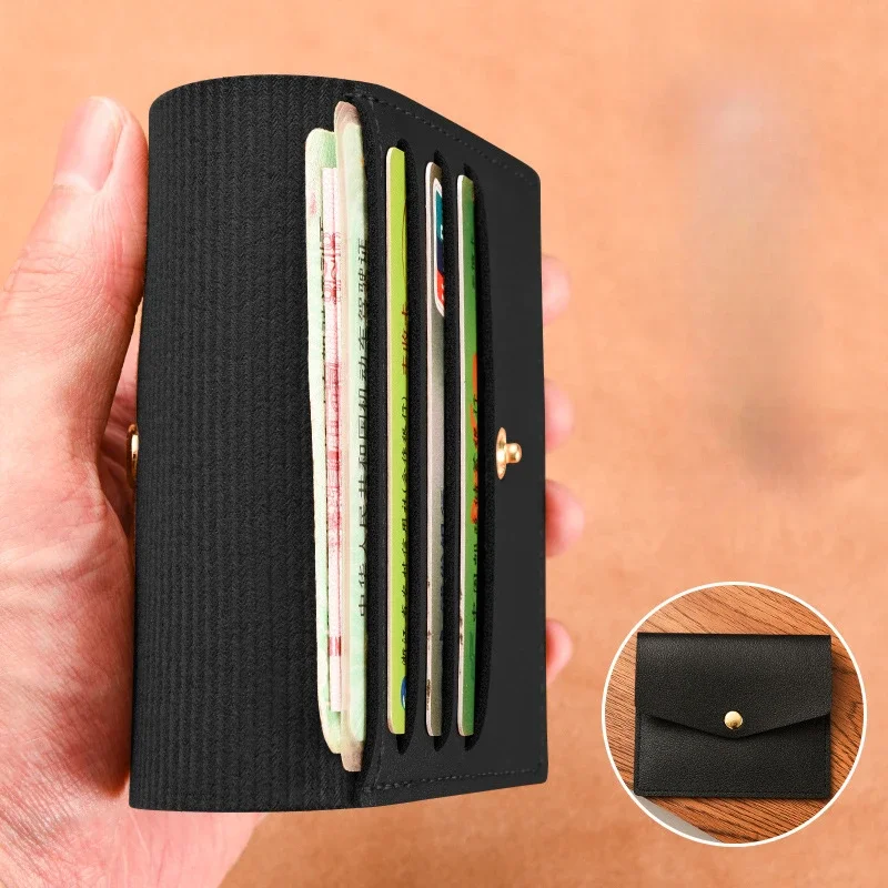 1Pc Card Bag Slim And Compact Bank ID Card Case Driver's License Wallet Simple And Anti Demagnetization Holder
