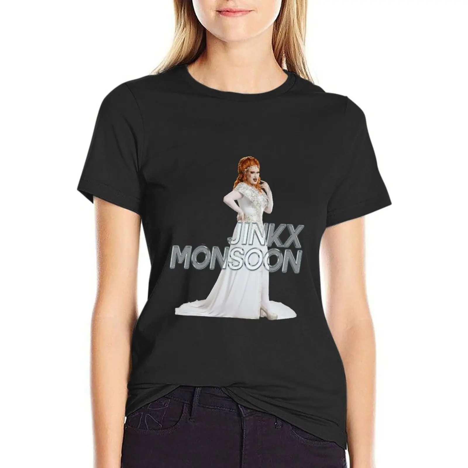 

JINKX MONSOON T-Shirt female Blouse cute clothes Short sleeve tee t shirt for Women
