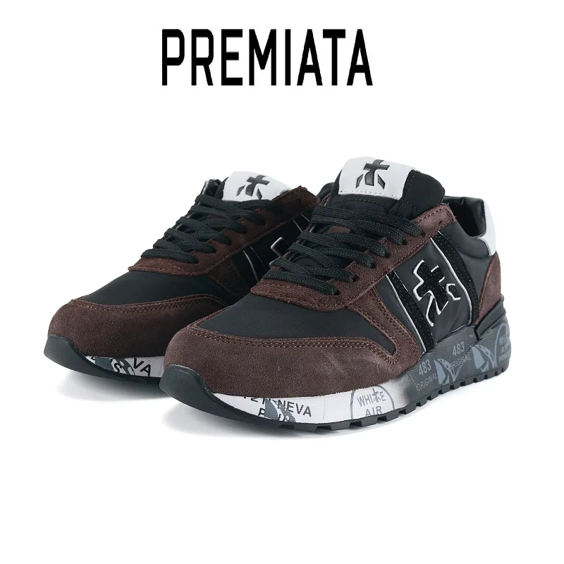 Premiata Scarpe Da Uomo Autentiche Scarpe Da Corsa Sportive Scarpe Casual Estive Scarpe Con Parole Di Riso 483 Scarpe Da Corsa Casual