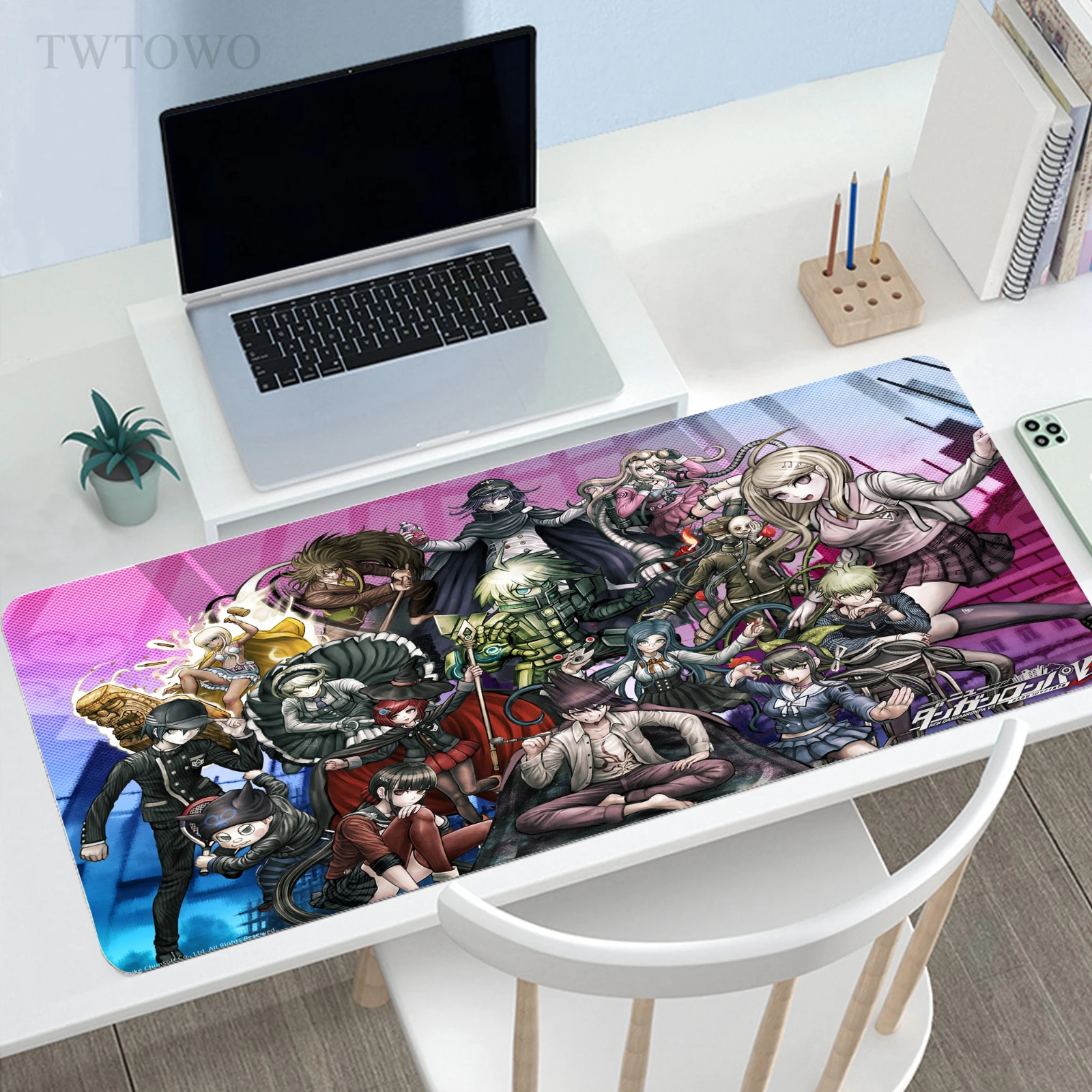 Anime Danganronpa Mousepad Custom Computer New Keyboard Pad Desk Mats
