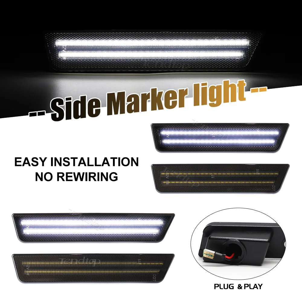 

Фонари заднего и переднего бампера для парковочных огней Dodge Challenger 2008-2014