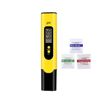 Ph-mètre numérique automatique 0.01, avec 3 sacs de poudre d'étalonnage, moniteur de Test de qualité de l'eau extérieure, Aquarium et piscine 1