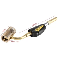 Turbo Torch Tips Gas Self Ignition Turbo Torch Regulator Brazing Soldering Welding Plumbing Tool Home Accessory 2