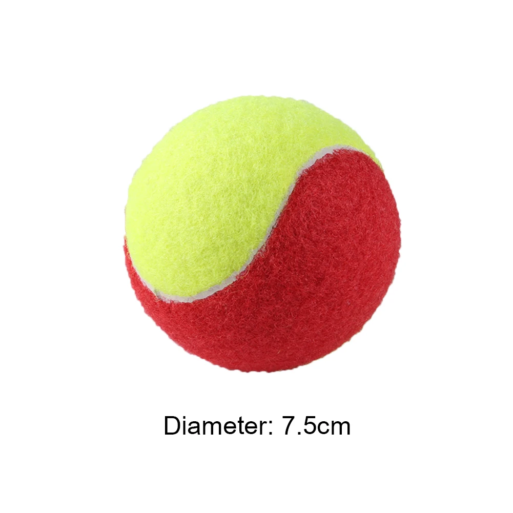 1/6pcs Beach Ball Kids Soft Training Beach Tennis Ball Outdoor Sports Tennis Toy Supplies for Children Beginners Practice Gifts tennis balls