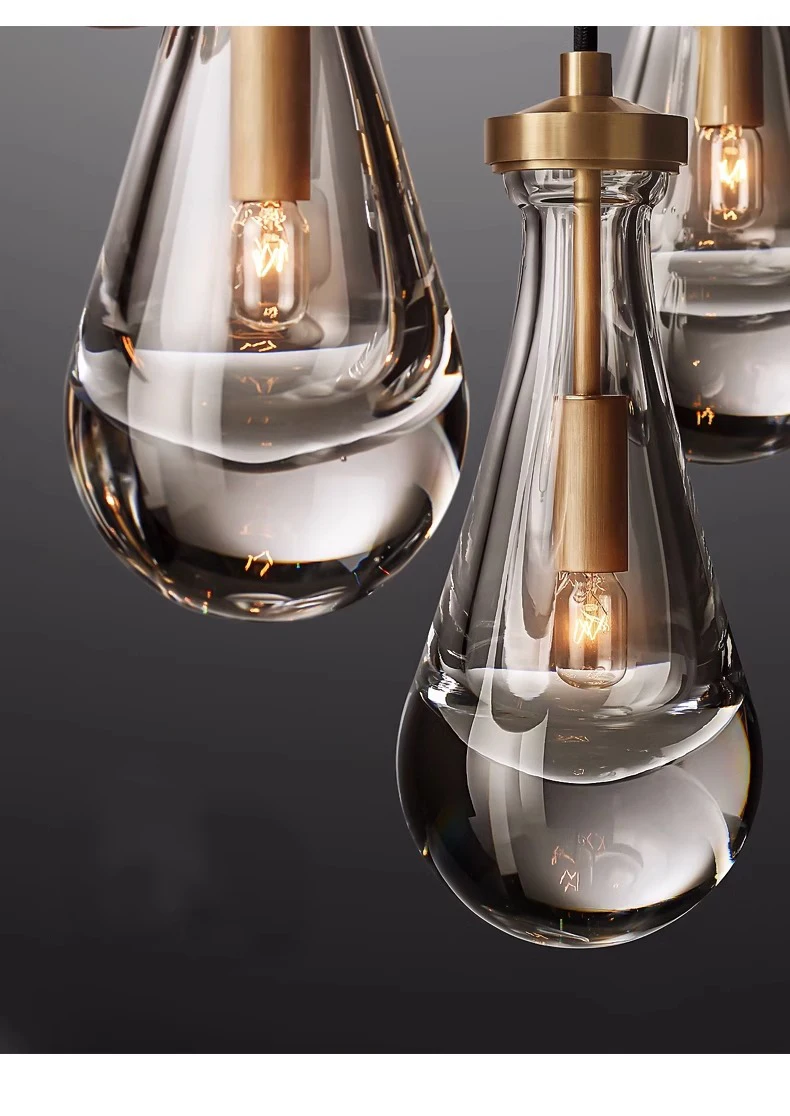 Raindrop Round Chandelier